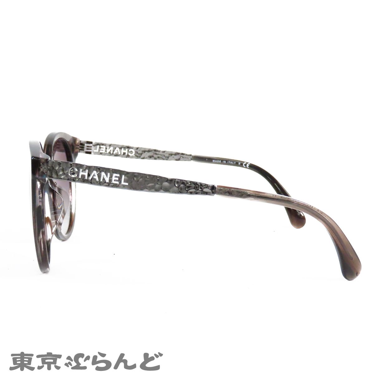 シャネル CHANEL サングラス 5440-A ブラウングレーxシルバー 