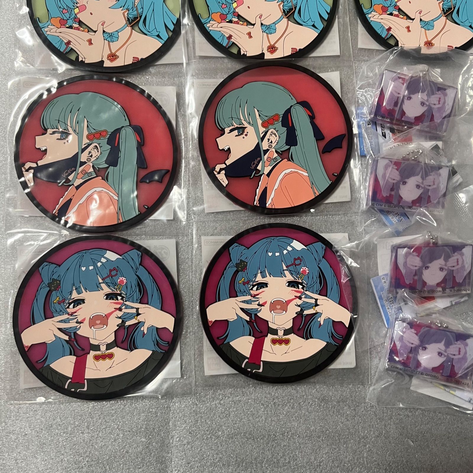 初音ミク DECO*27 ラバーコースター アクリルキーホルダー アクリル 