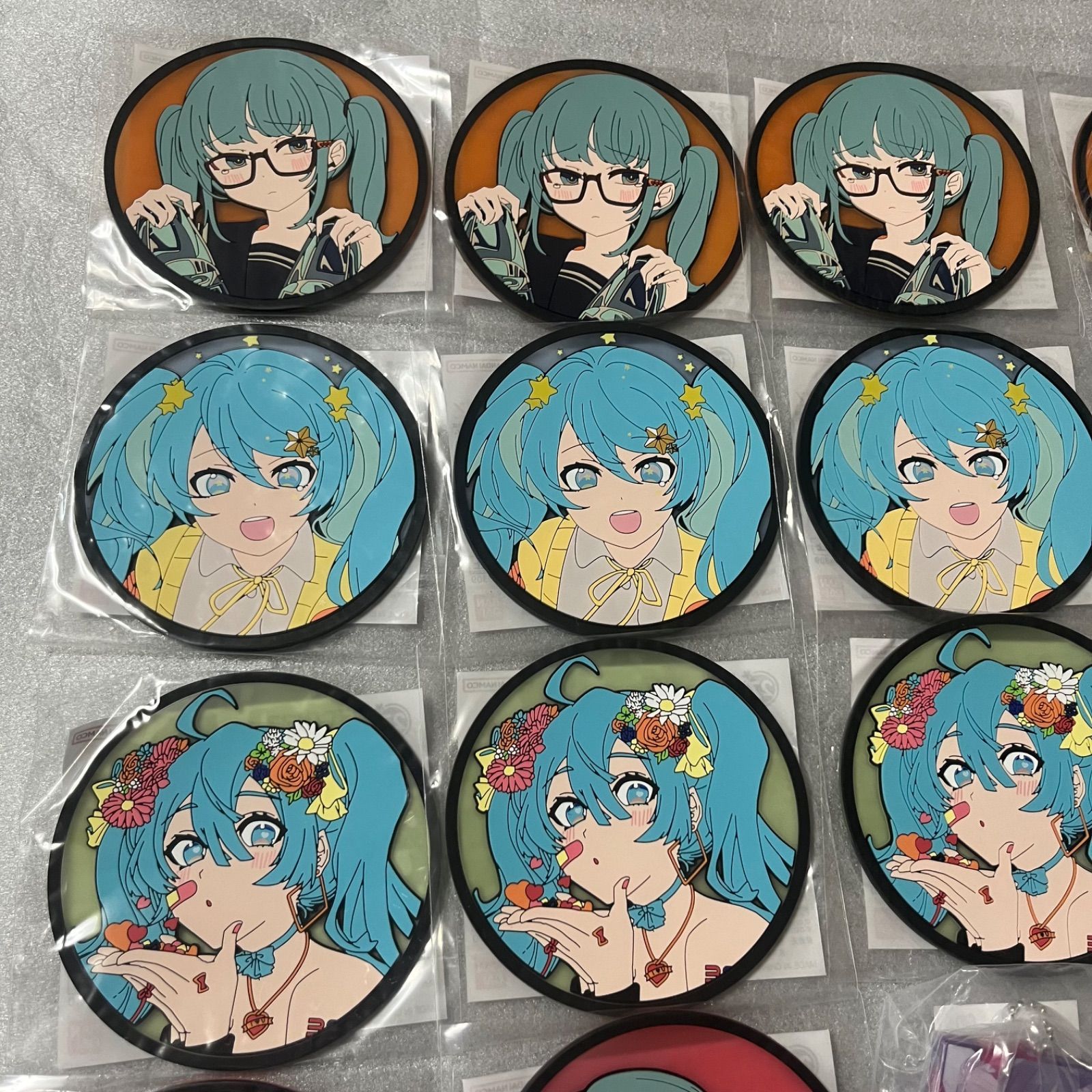 初音ミク DECO*27 ラバーコースター アクリルキーホルダー アクリル 