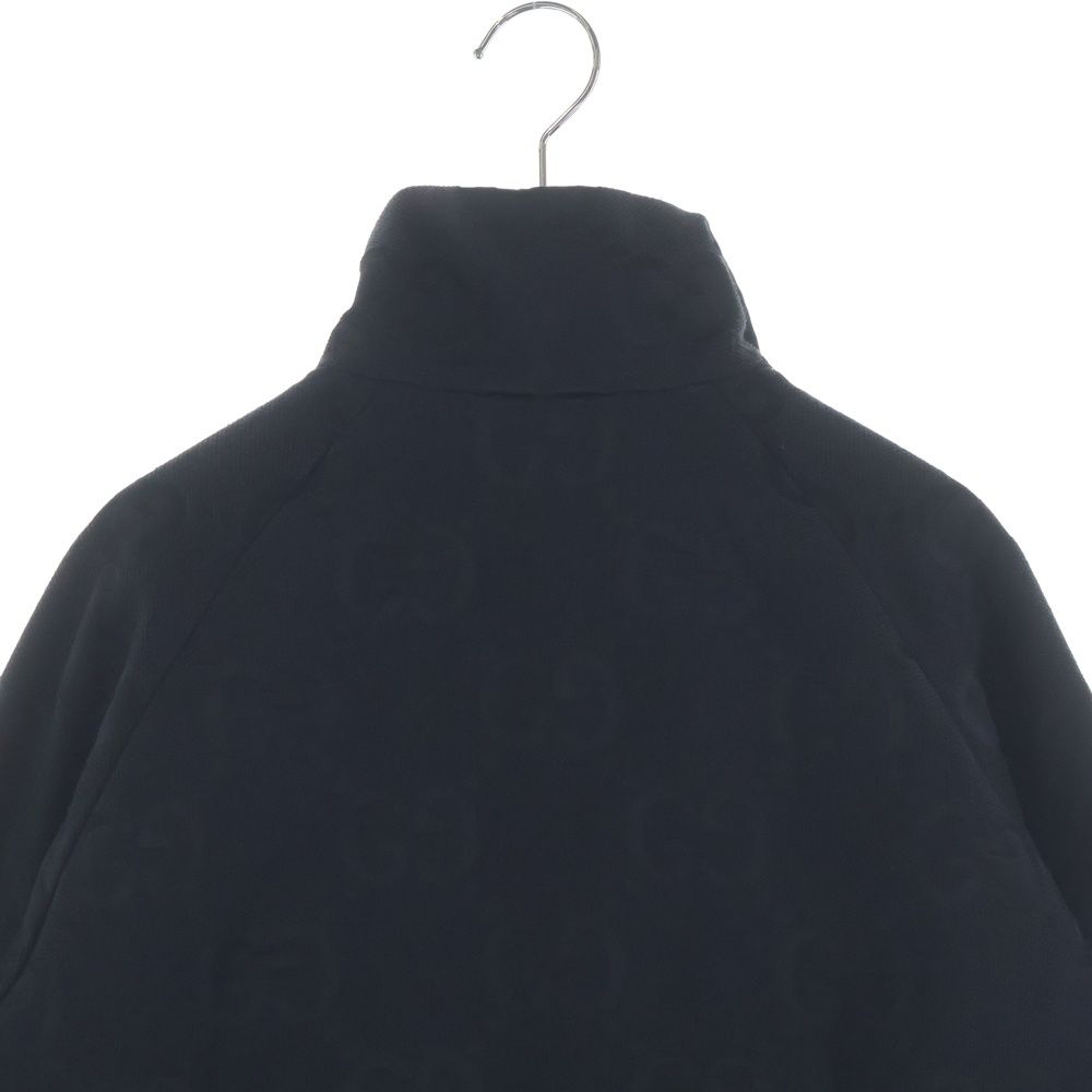 GUCCI (グッチ) ジャンボGG キャンバスジャケット ブラック 694165