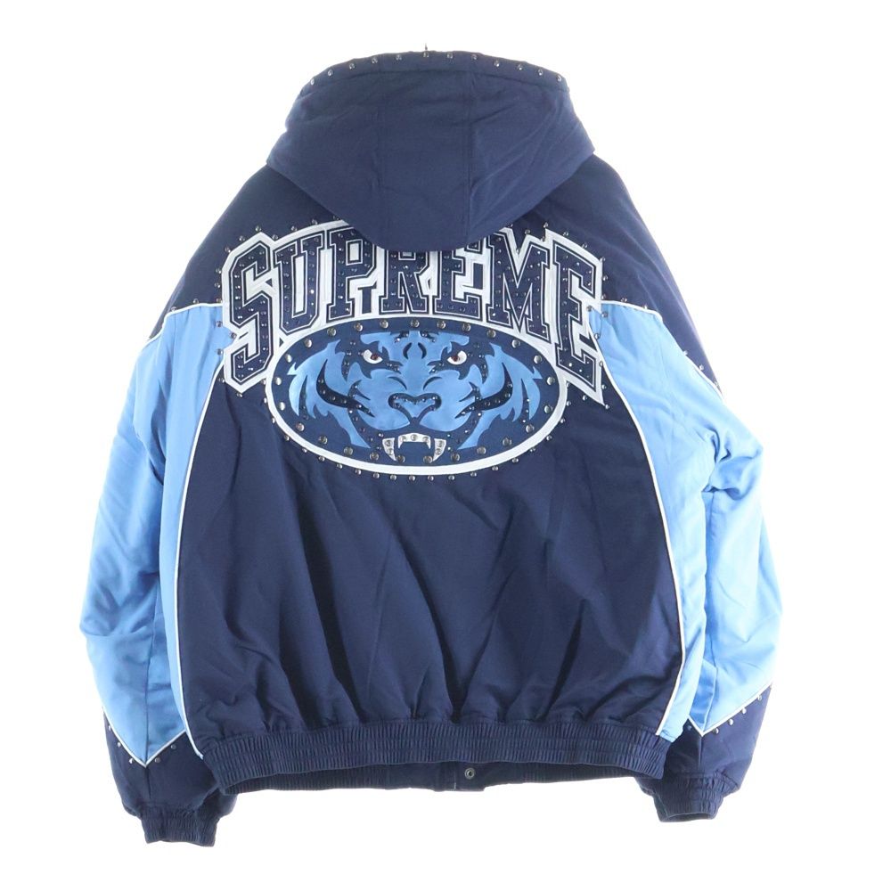 SUPREME シュプリーム 25SS Studded Stadium Jacket スタッズ スタジアム ジャケット ブルゾン ブラック SUPREME (シュプリーム) 25SS Studded Stadium Jacket スタッズ