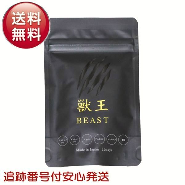 送料無料】獣王beast 獣王 サプリ 獣王ビースト 15日分 45粒