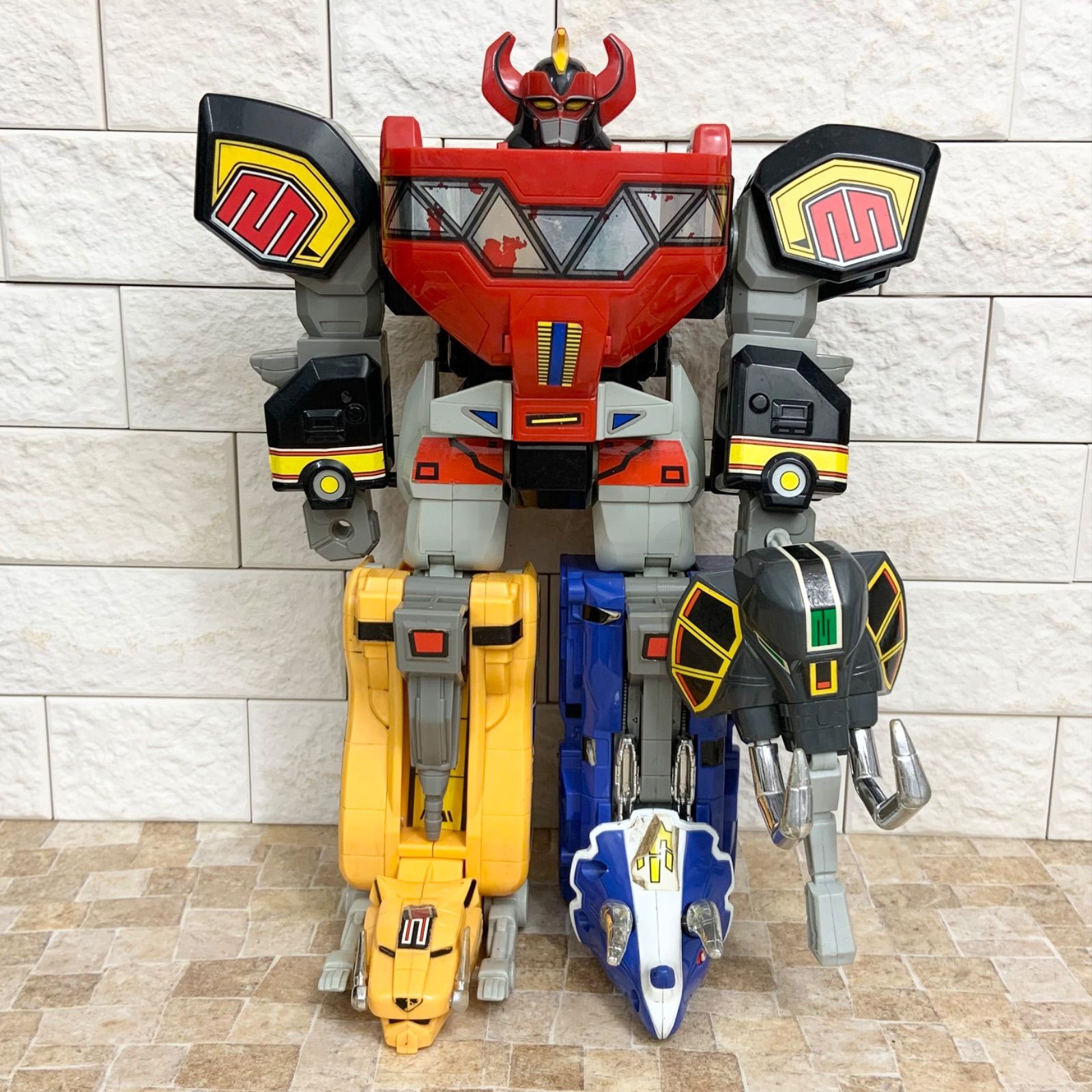 BANDAI - 美品　バンダイ 恐竜戦隊ジュウレンジャー　大獣神　ドラゴンシーザー　獣帝大獣神 キングブラキオン　究極大獣神　セット 究極大獣神 恐竜戦隊ジュウレンジャー 大獣神 ドラゴンシーザー キング