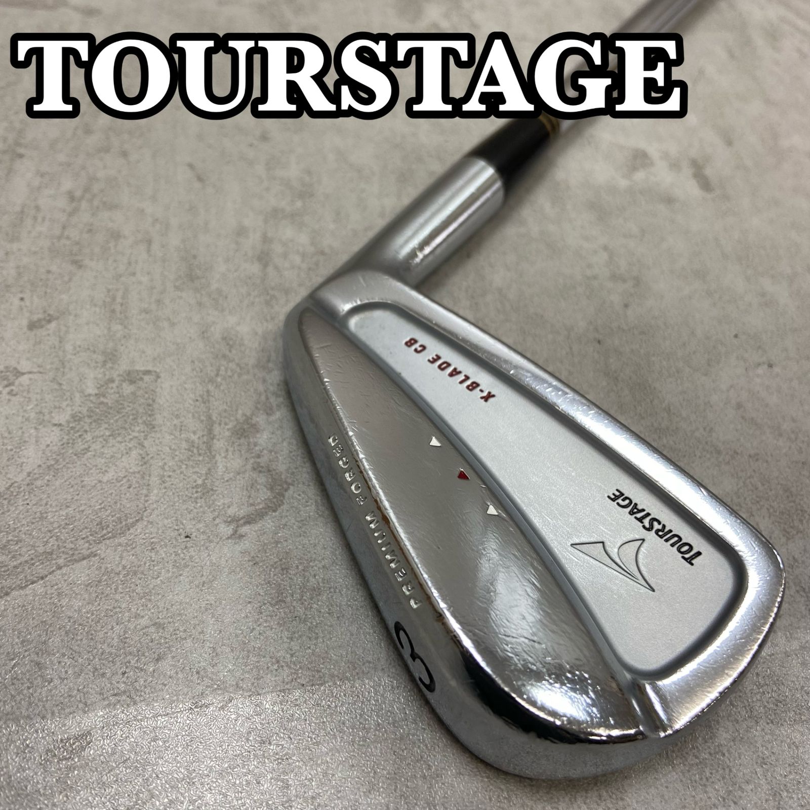 TOURSTAGE ツアーステージ X-BLADE CB メンズゴルフ 3番アイアン D-1 S 