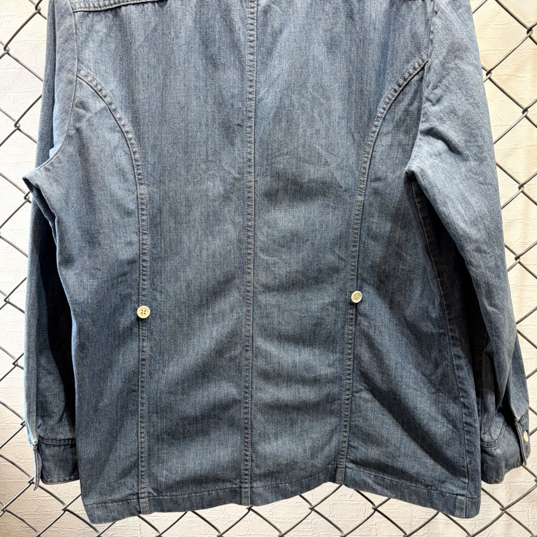 70s Lee Lee Set denim shirt jacket 70年代 リーセット デニムシャツ