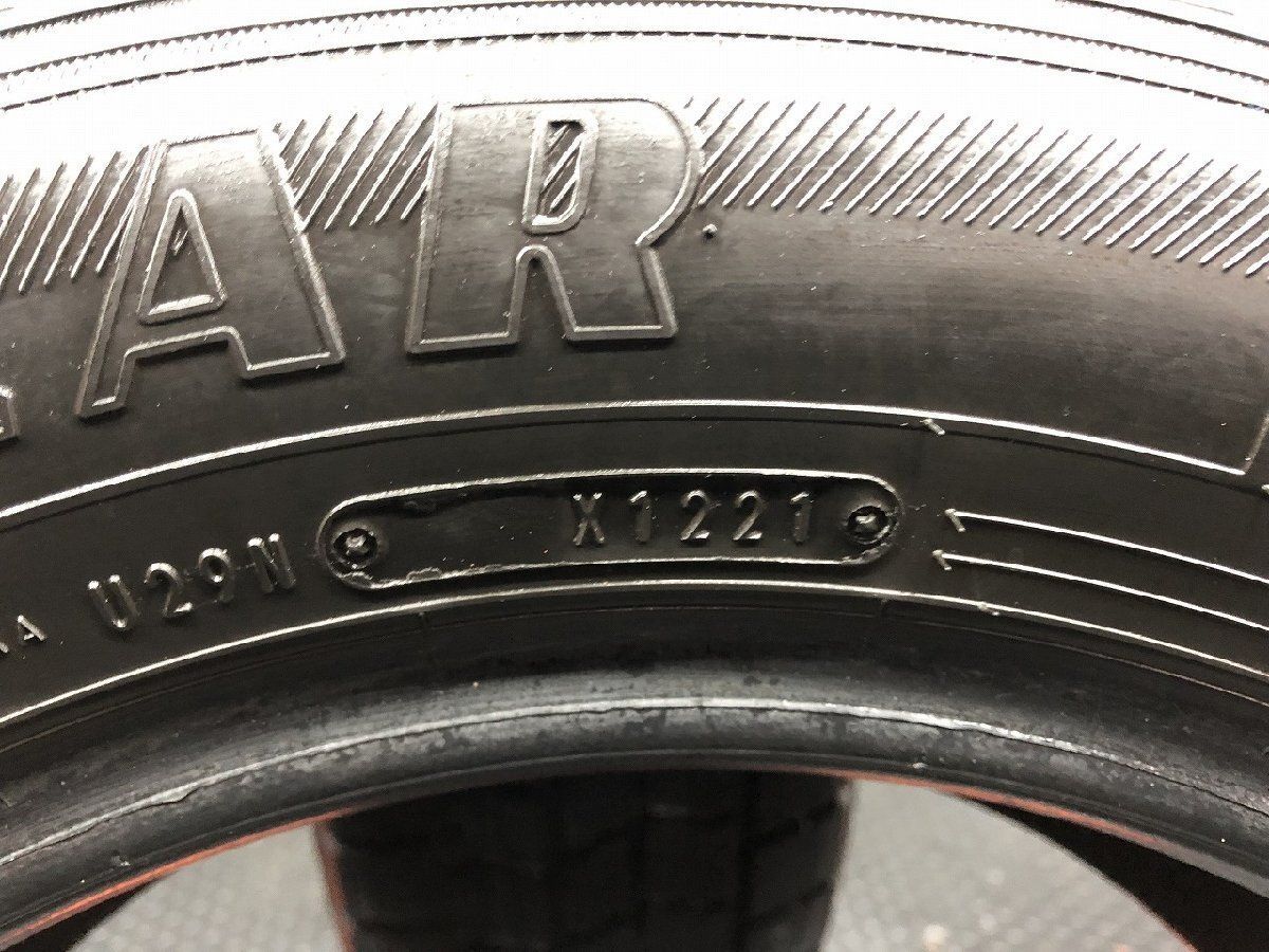 GOODYEAR ICENAVI7 195/65R15 15インチ スタッドレス 2本 21年製 バリ 