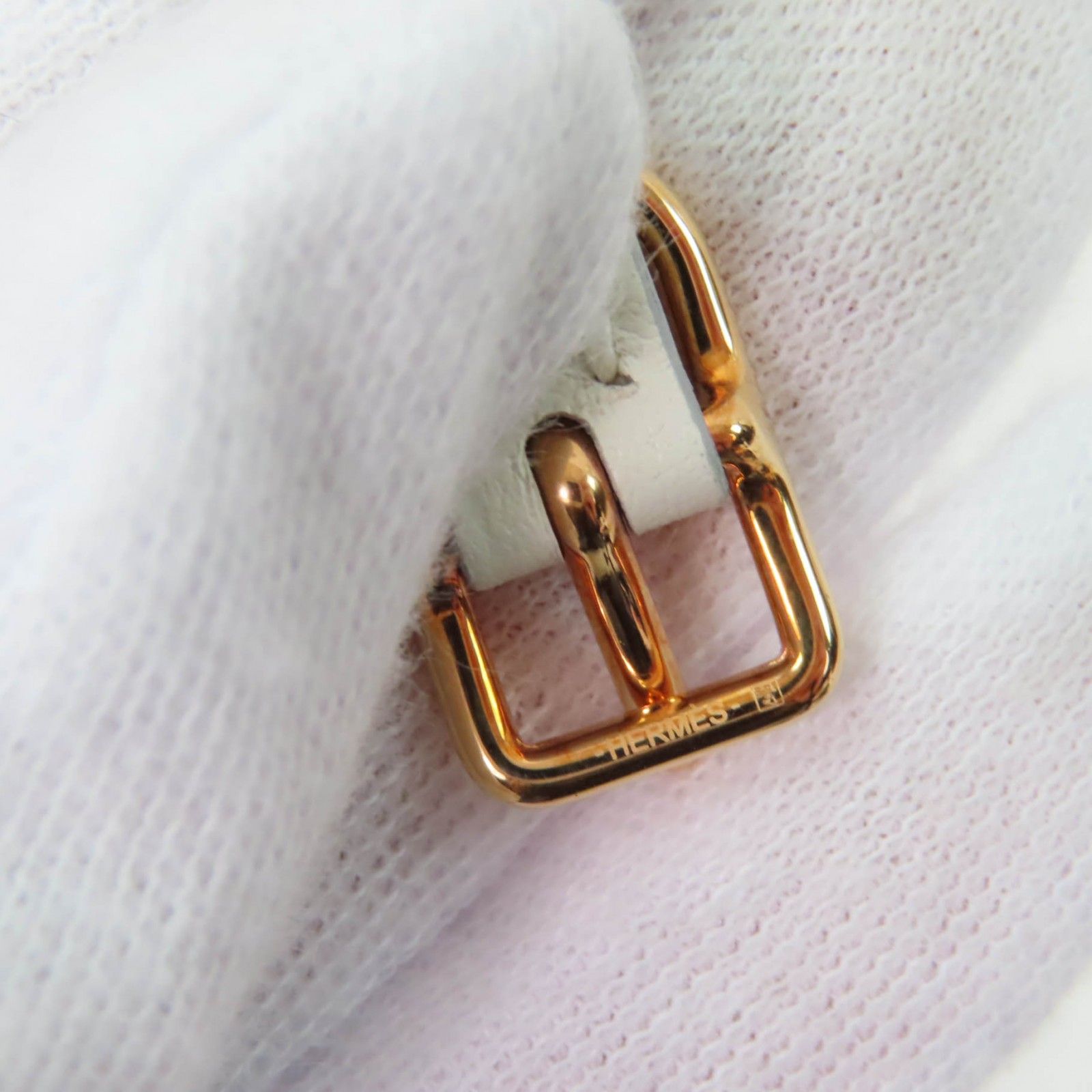 極美品☆HERMES エルメス モール ブレスレット ピンクゴールド金具 