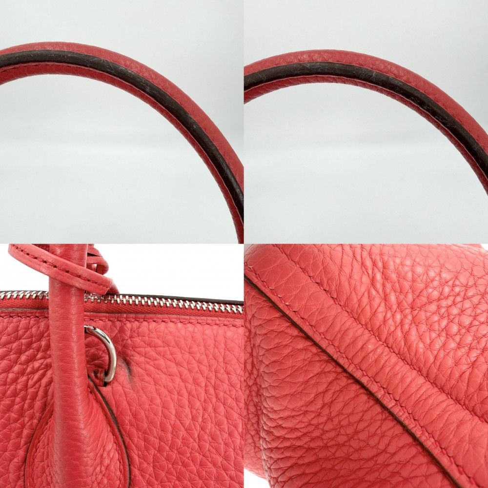 HERMES エルメス 2WAY ボリード35 ハンドバッグ ショルダーバッグ 肩掛け 斜め掛け □N レザー    レッド系 シルバー金具 レディース 2010年【中古品】 楽天市場】エルメス ボリード35（カラーレッド）（バッグ｜バッグ