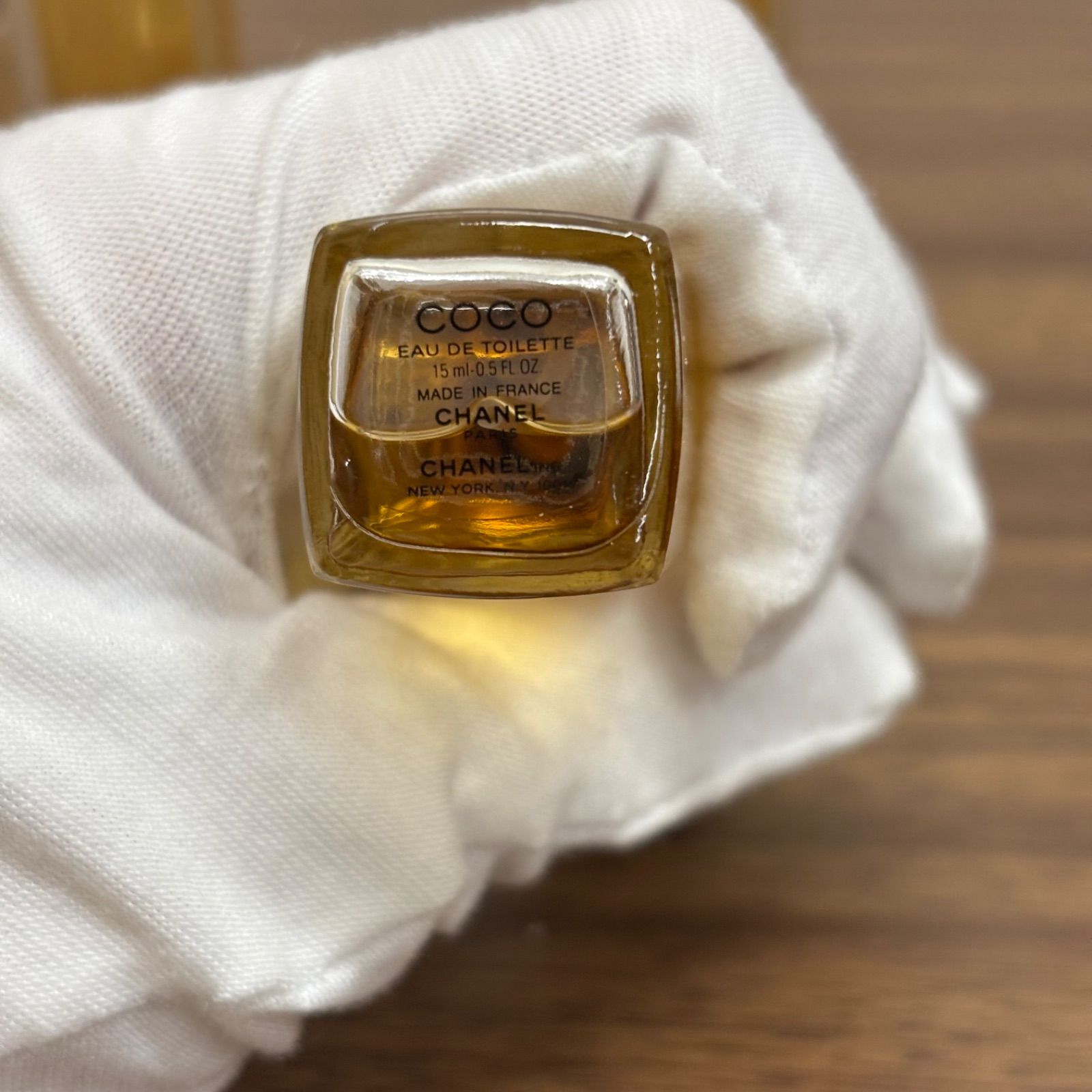 b) シャネル CHANEL 香水 ココ オードゥ トワレ 15ml×3本セット /0904 