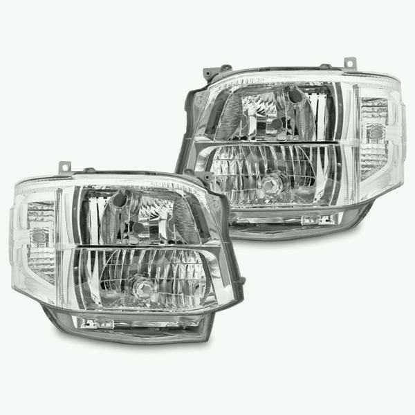 送料無料】ハイエース 200系 3型 HID ヘッドライト 純正タイプ 4灯式 
