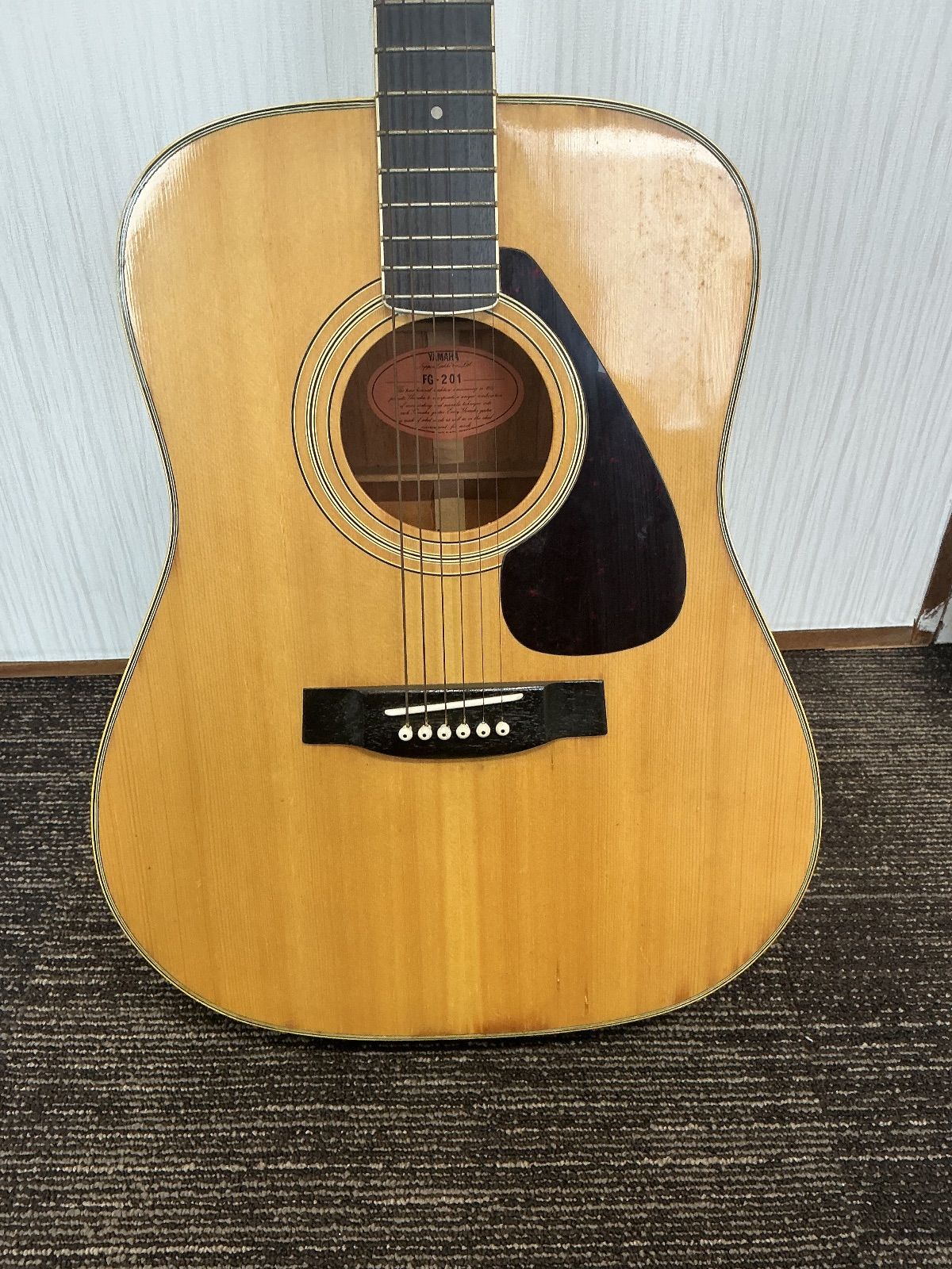 Yamaha FG-201 アコースティックギター - メルカリ