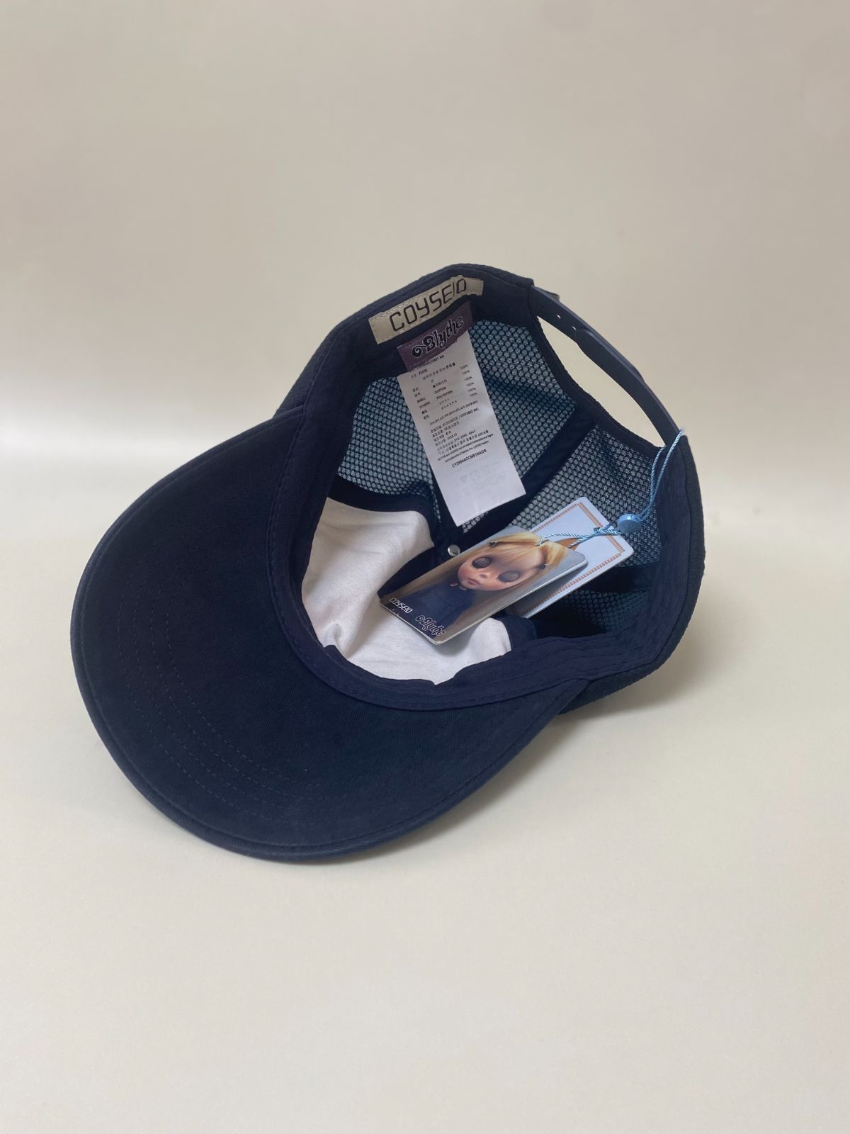 COYSEIO x BLYTHE ドールプリント ネイビー ベースボール CAP - メルカリ