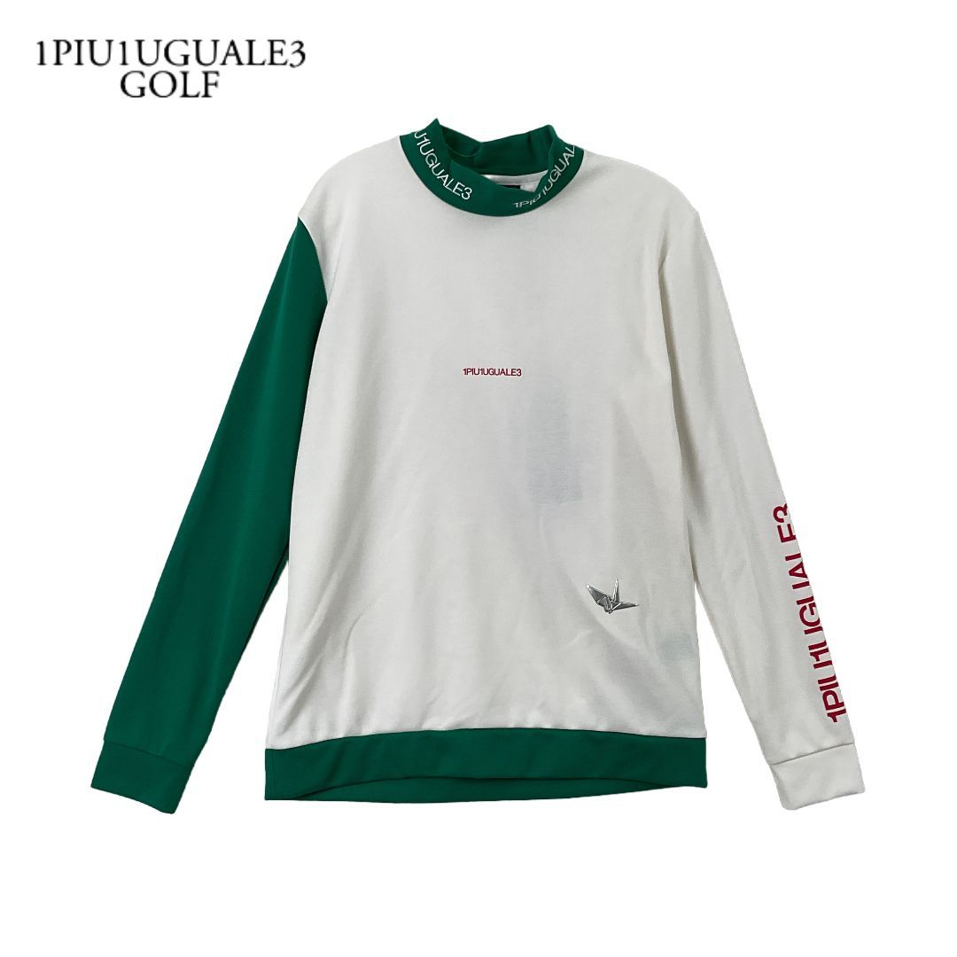 【新品未使用】定価49500円1PIU1UGUALE3GOLF デルピエロコラボ 新品 1PIU1UGUALE3 GOLF × アレッサンドロデルピエロ センターロゴ