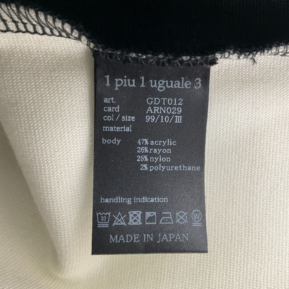 新品 1PIU1UGUALE3 GOLF × アレッサンドロデルピエロ ADP L/S BACK