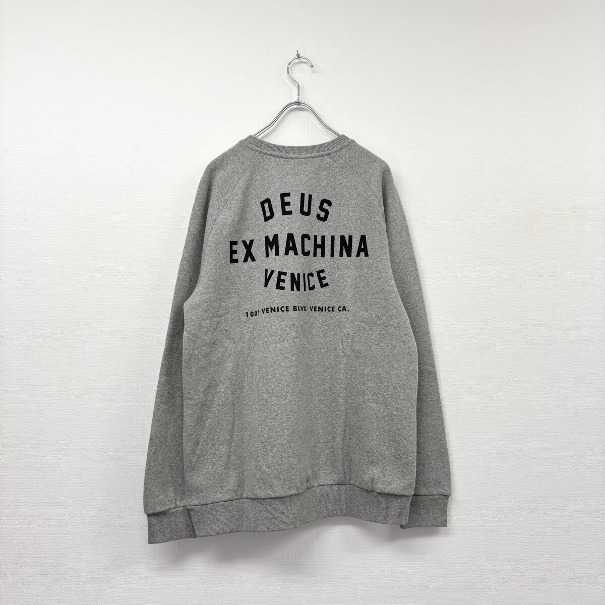新品 DEUS EX MACHINA デウス エクス マキナ Venice Address Crew ロゴ 