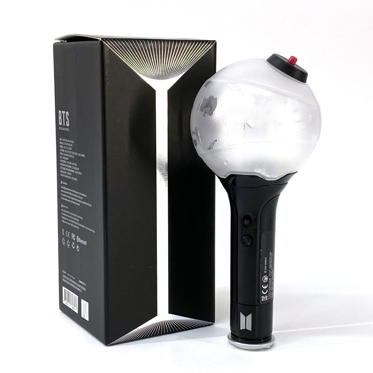 BTS OFFICIAL LIGHT STICK Ver.3 ペンライト アミボム ※中古 - メルカリ