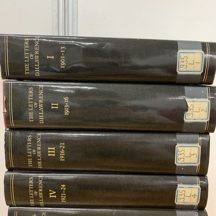 ▲01)【1点限り!】【除籍本】D.H.ロレンス書簡集/全8巻揃いセット/Cambridge University Press/1979年/洋書/歴史/B 本 △01)【1点限り!】【除籍本】D.H.ロレンス書簡集/全8巻揃い