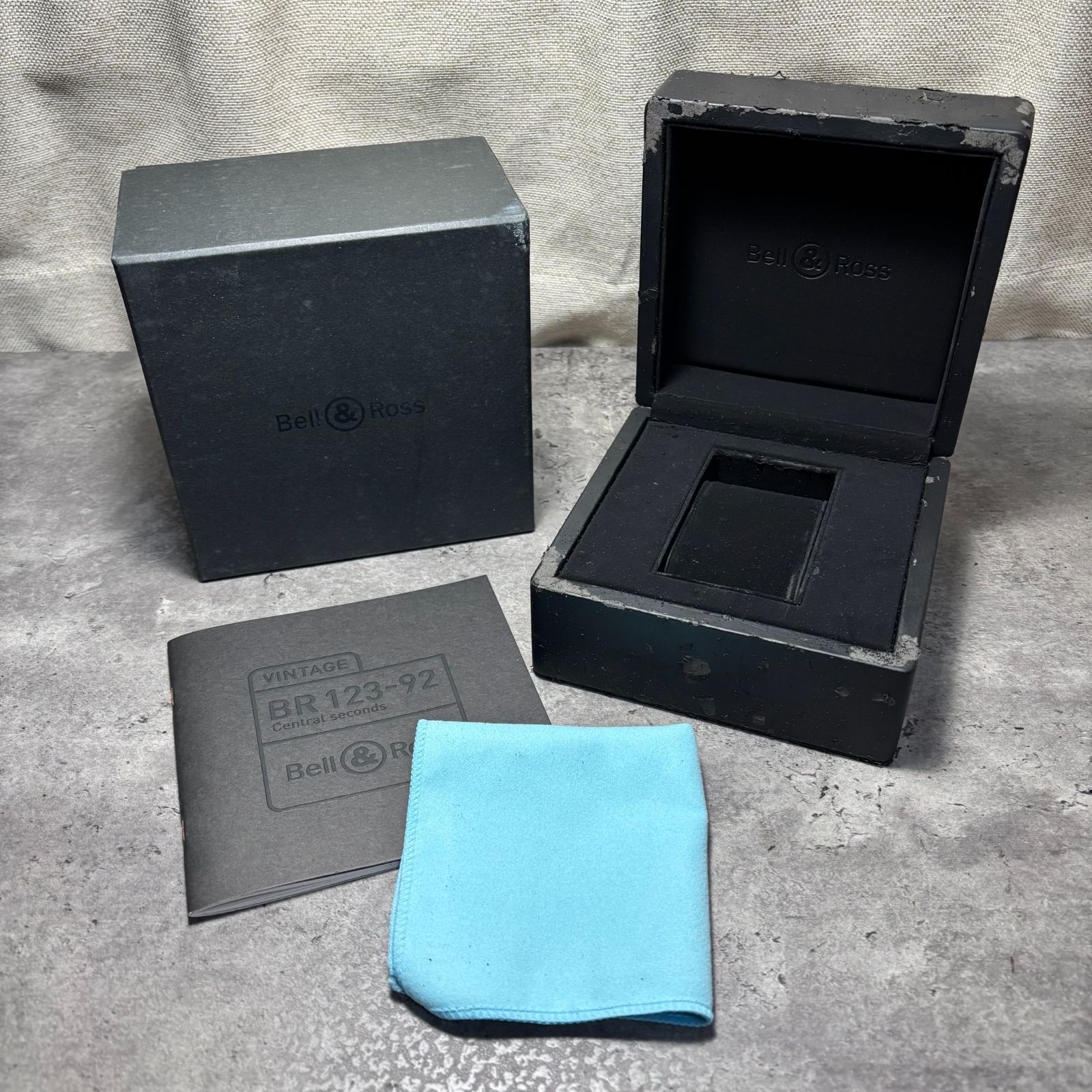 Bell＆Rose ベル&ロス 時計 ケース 空箱 BOX 外箱付 腕時計用 取扱説明 