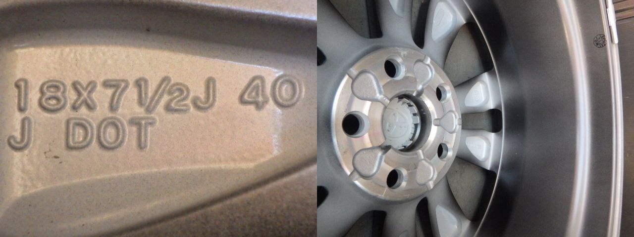 【3724】A送料無料▲TOYOTA RAV4純正 新車外し▲18x7.5J 5穴 114.3 +40▲4本 26102413 【3724】A送料無料▲TOYOTA RAV4純正 新車外し▲18x7.5J 5穴 114.3 +40▲4本 26102413