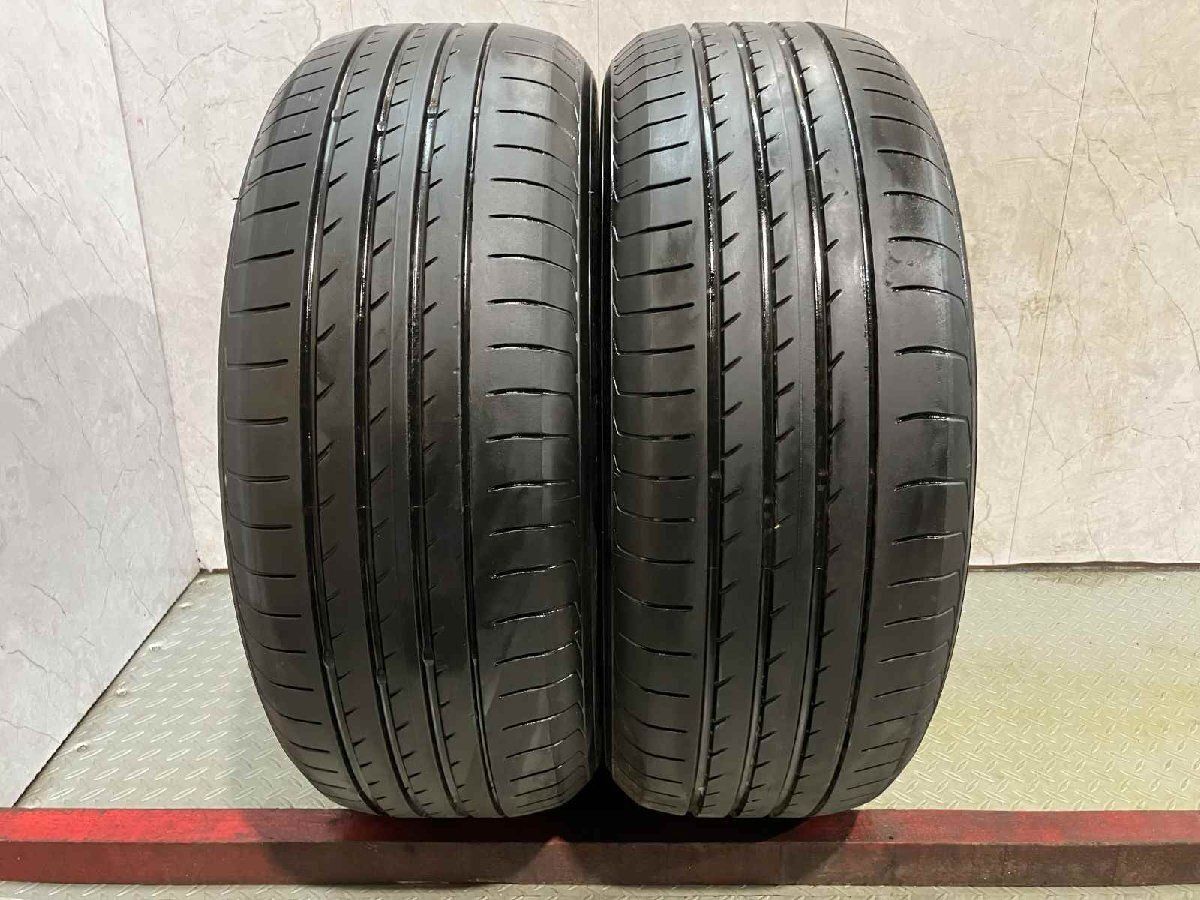 YOKOHAMA ADVAN Sport 235/55R19 19インチ 夏タイヤ 2本 25年製 バリ溝 レクサスRX T33エクストレイル ベンツ/GLC等　(MTI103) クレジットカード QRコード決済可 YOKOHAMA ADVAN Sport 235/55R19 19インチ 夏タイヤ 2本 25年製 バリ溝