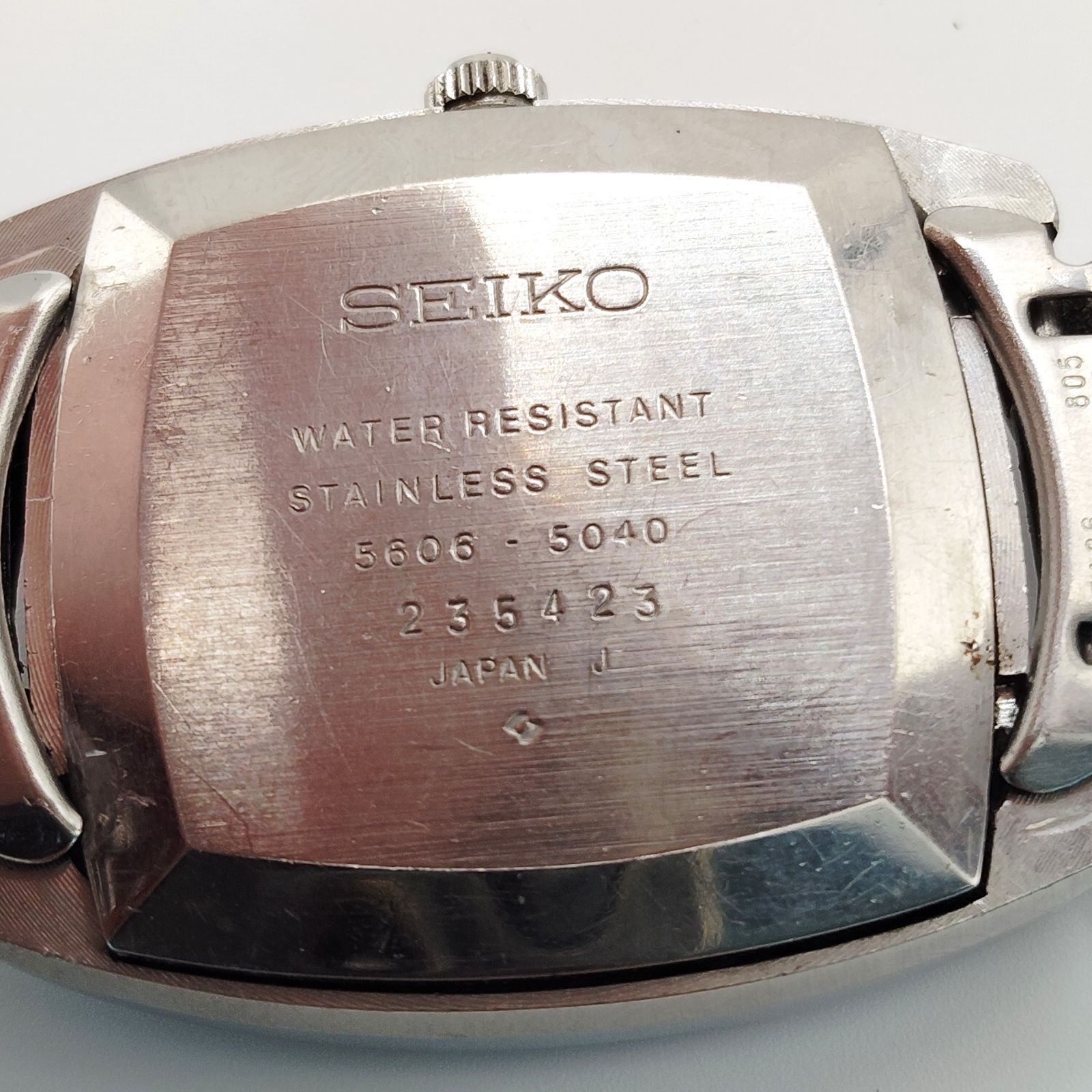 不動 SEIKO ロードマチック LM 5606-5040 自動巻 角形 スクエア 
