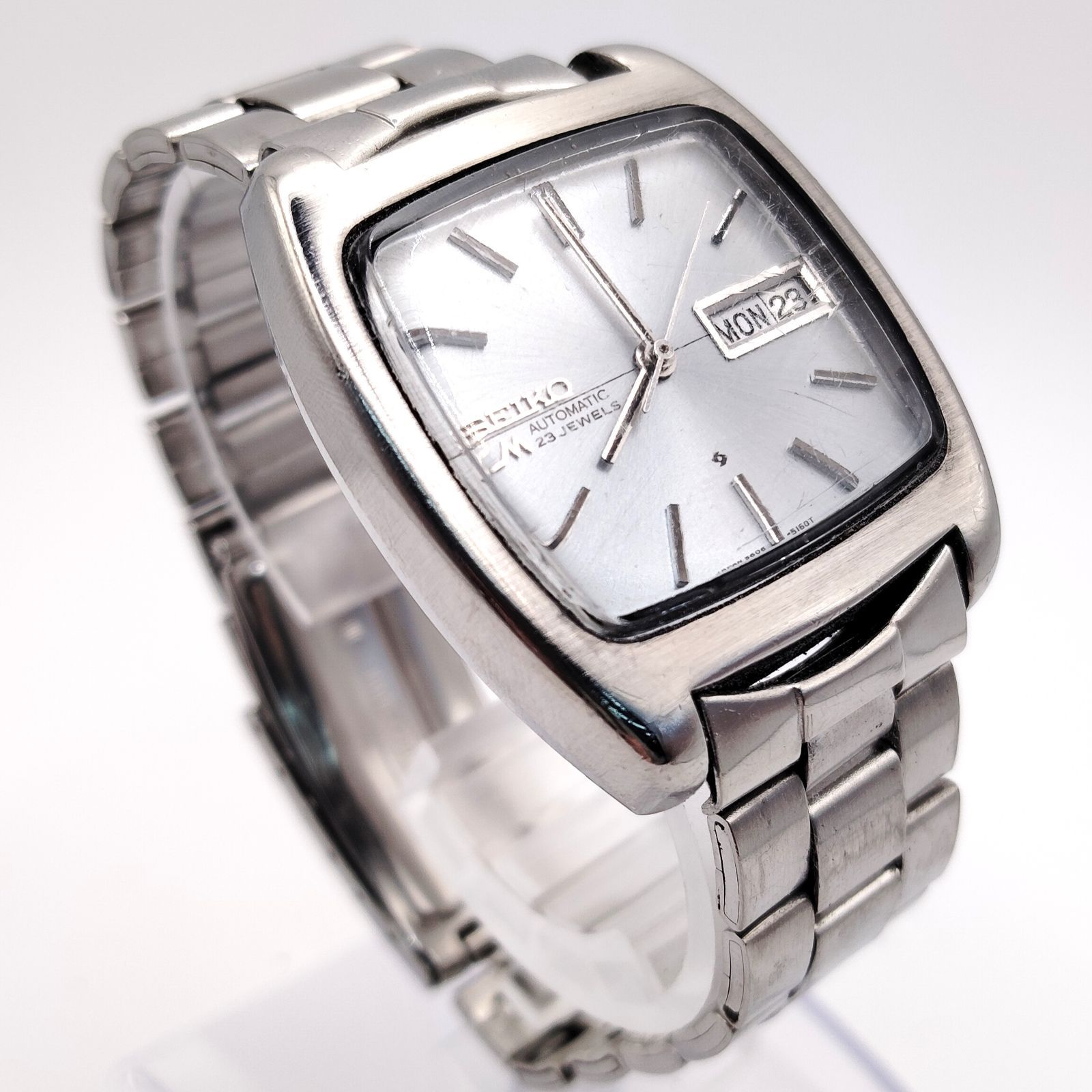 不動 SEIKO ロードマチック LM 5606-5040 自動巻 角形 スクエア 