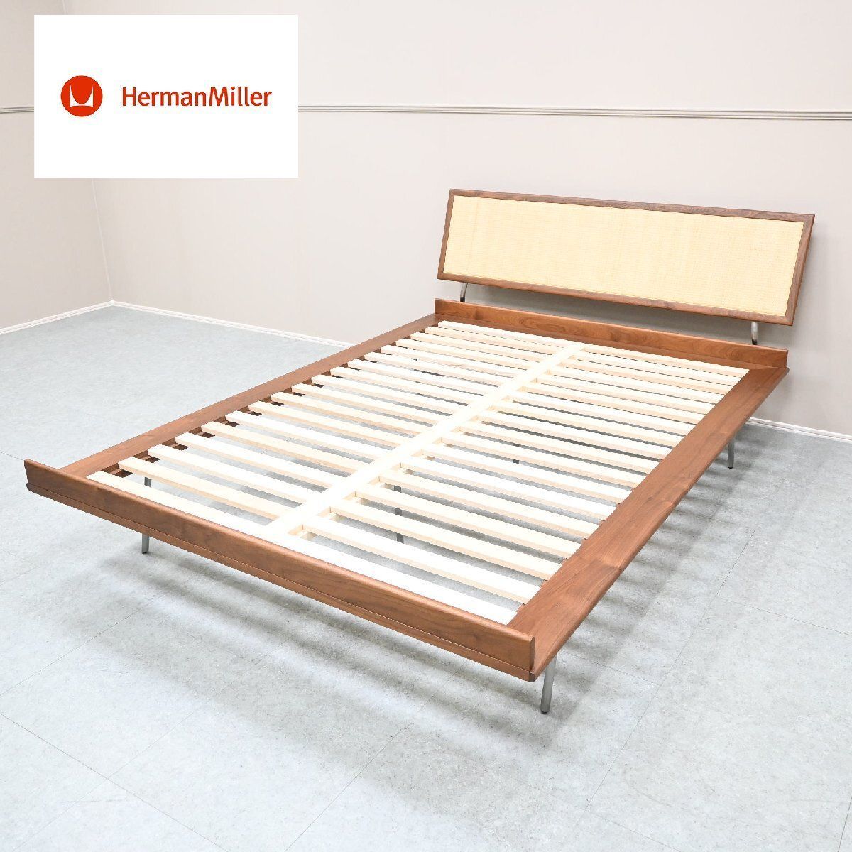 ☆展示極美品☆Herman Miller ハーマンミラー クイーンサイズベッド 