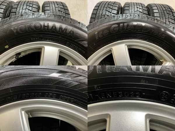【YK ice GUARD iG60 215/60R16】スタッドレス【TRIP R5 トリップ 16インチ 6.5J5HPCD114.3+54】22年製 バリ溝 ヴェゼル等　(MTA240) クレジットカード QRコード決済可 YK ice GUARD iG60 215/60R16】スタッドレス【TRIP R5 トリップ 16