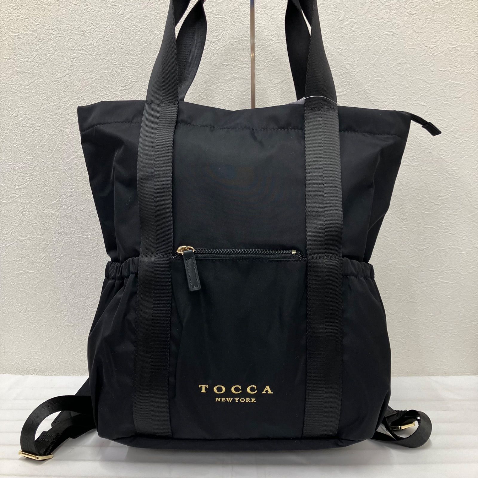 Y1769 TOCCA トッカ CIELO TRAVEL BACKPACK ブラック 黒 リュック Y1769 TOCCA トッカ CIELO TRAVEL BACKPACK ブラック 黒 リュック