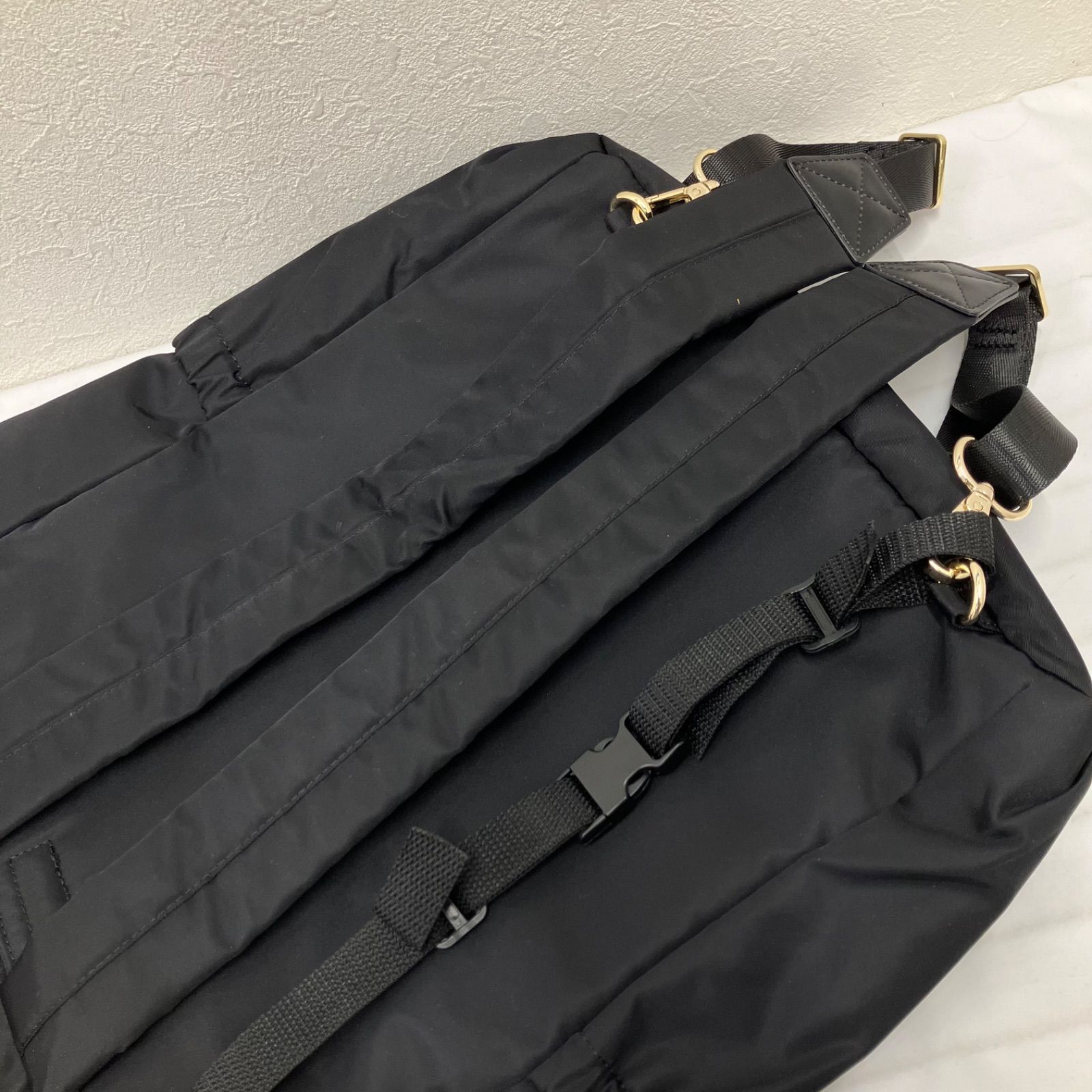 Y1769 TOCCA トッカ CIELO TRAVEL BACKPACK ブラック 黒 リュック
