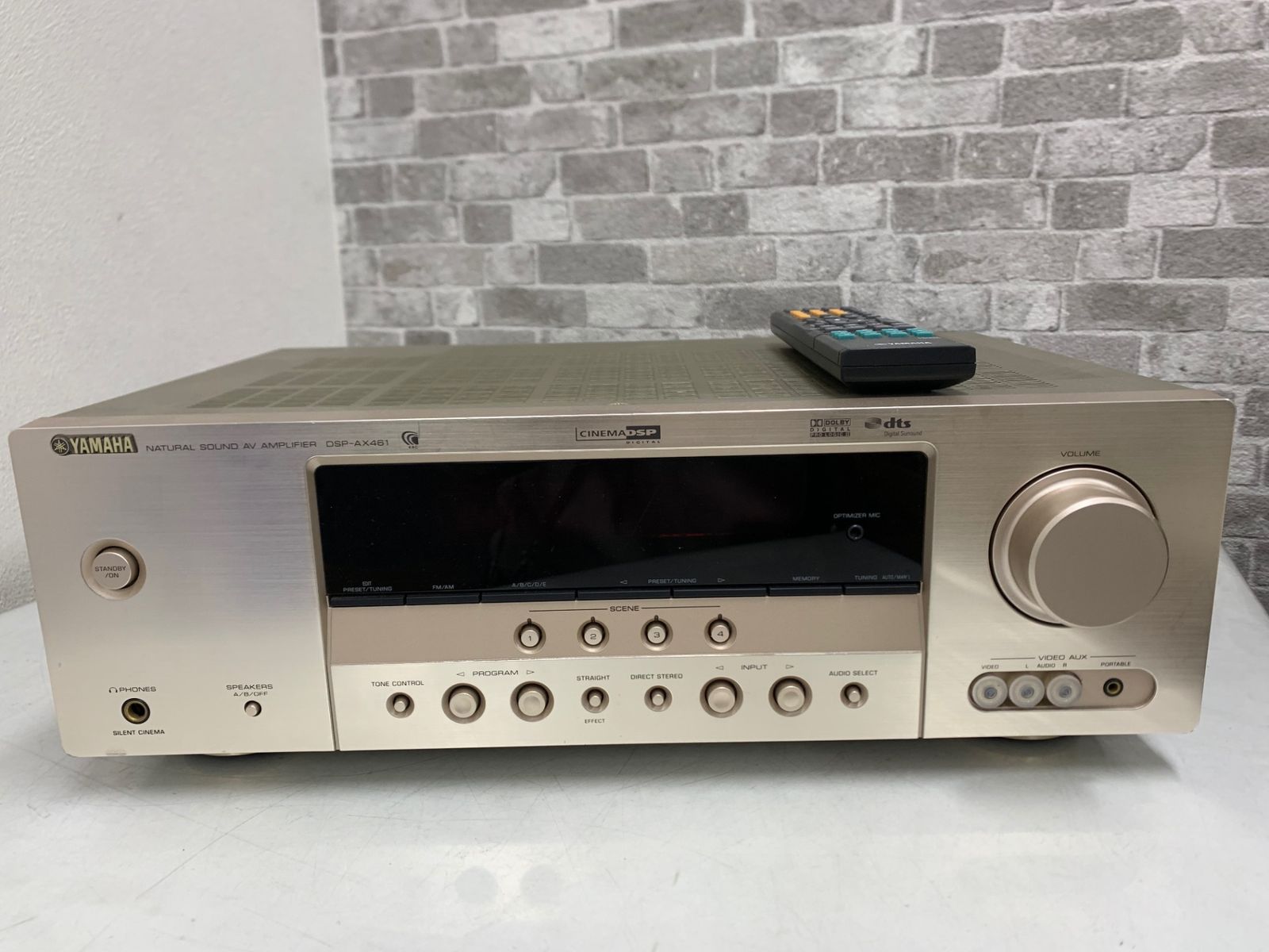 ジャンク☆ YAMAHA ヤマハ AVアンプ DSP-AX461 リモコン付き - メルカリ