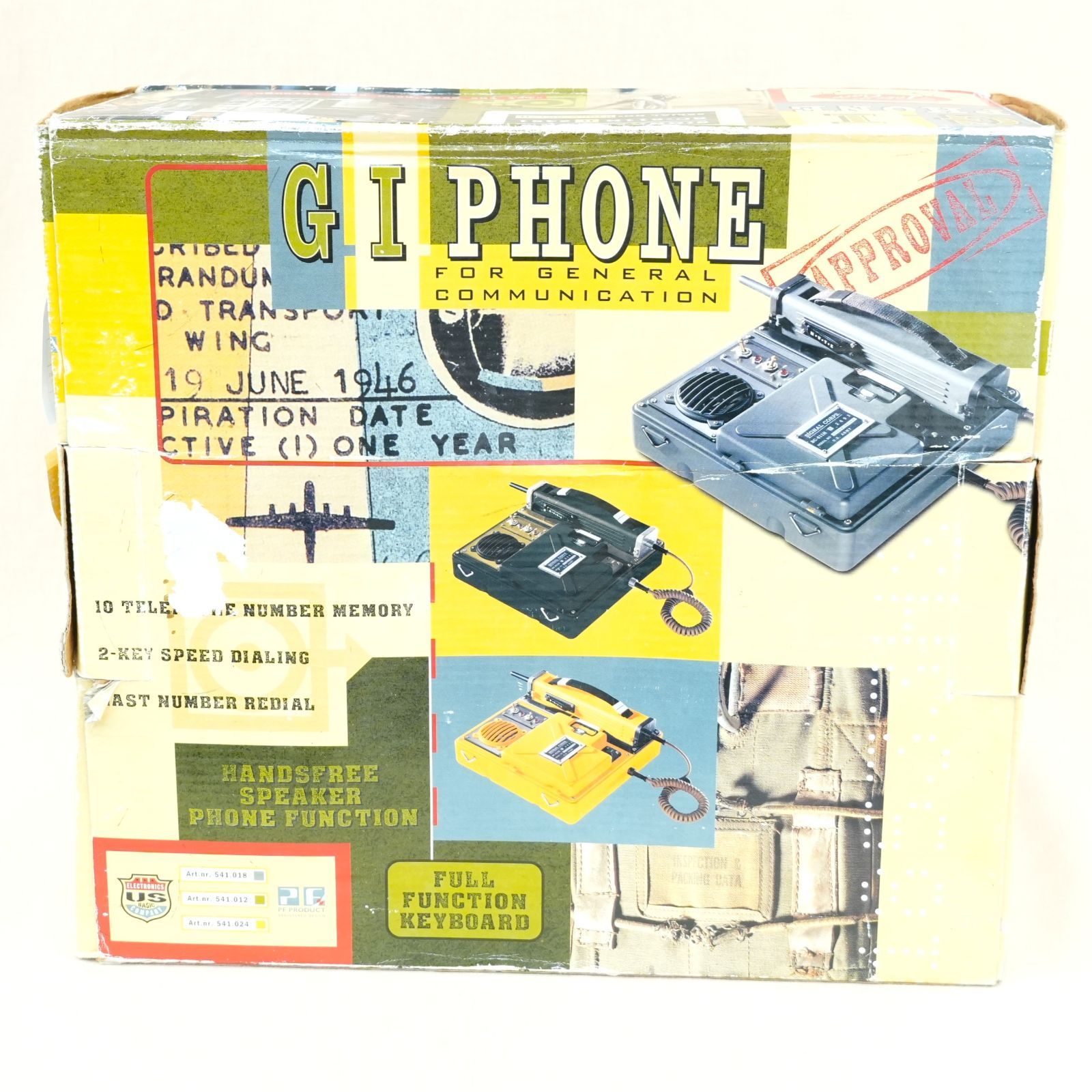 SJk] 希少 ミリタリー GI PHONE BC-611H ガジェット 電話機 レトロ 米