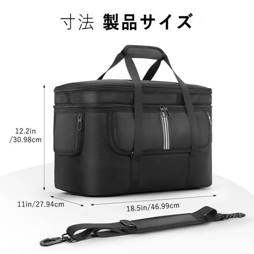 ポータブル電源 収納バッグ DJI Power 1000、DJI Power 1000 V2 に適合
