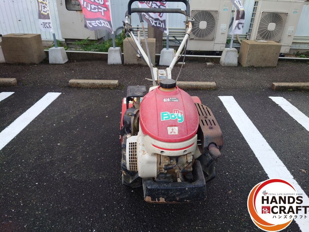 △ 配送不可【引取限定】三菱 ミツビシ MMR65 耕運機 【ハンズクラフト 
