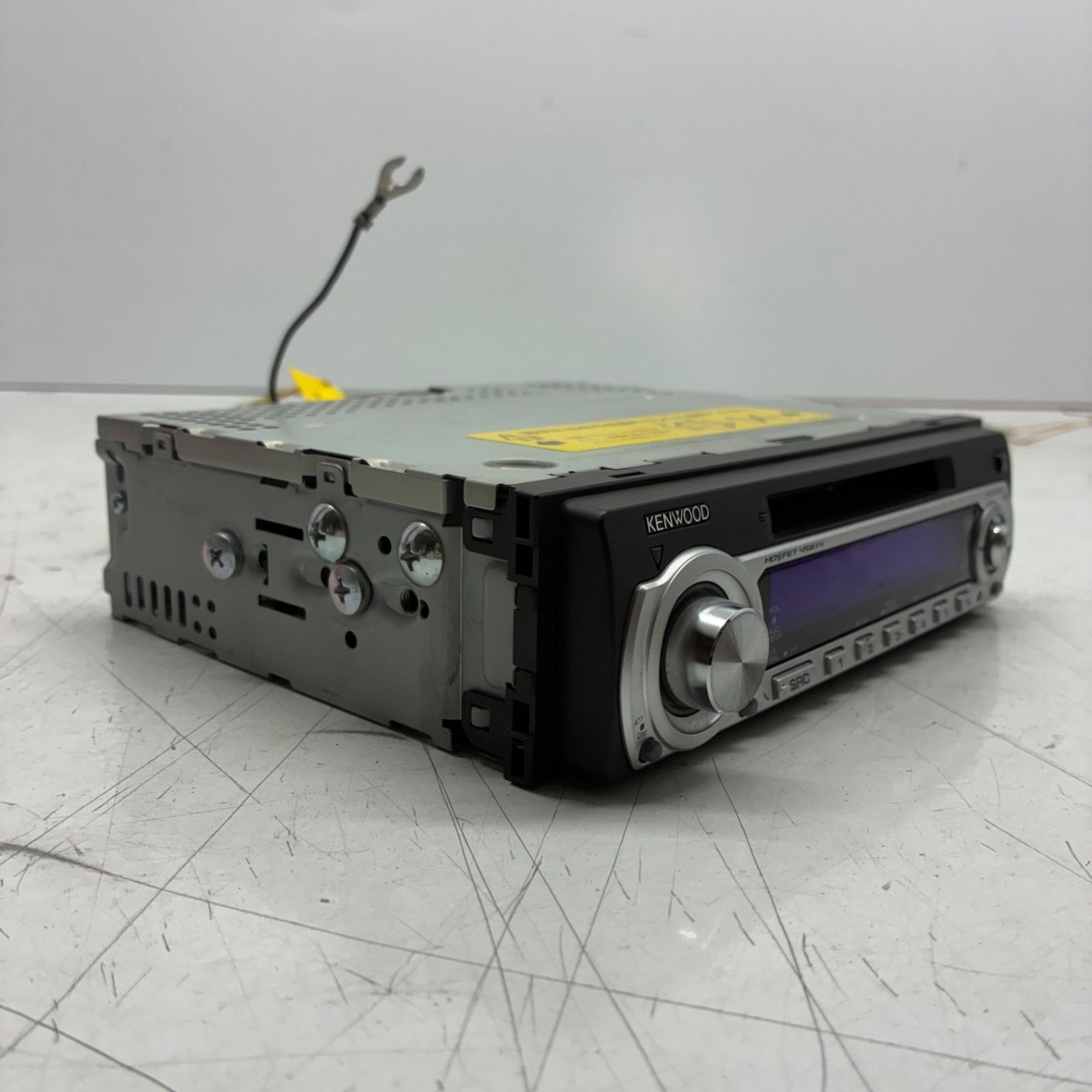 Y【当時物】ケンウッド KENWOOD E303MD 1DIN カーオーディオ