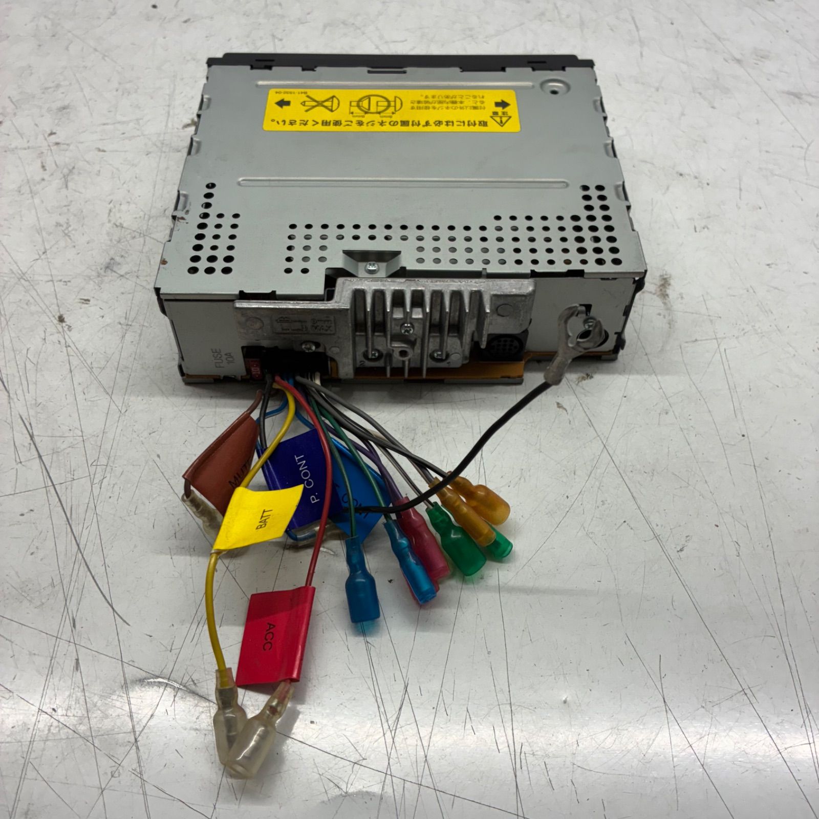 Y【当時物】ケンウッド KENWOOD E303MD 1DIN カーオーディオ