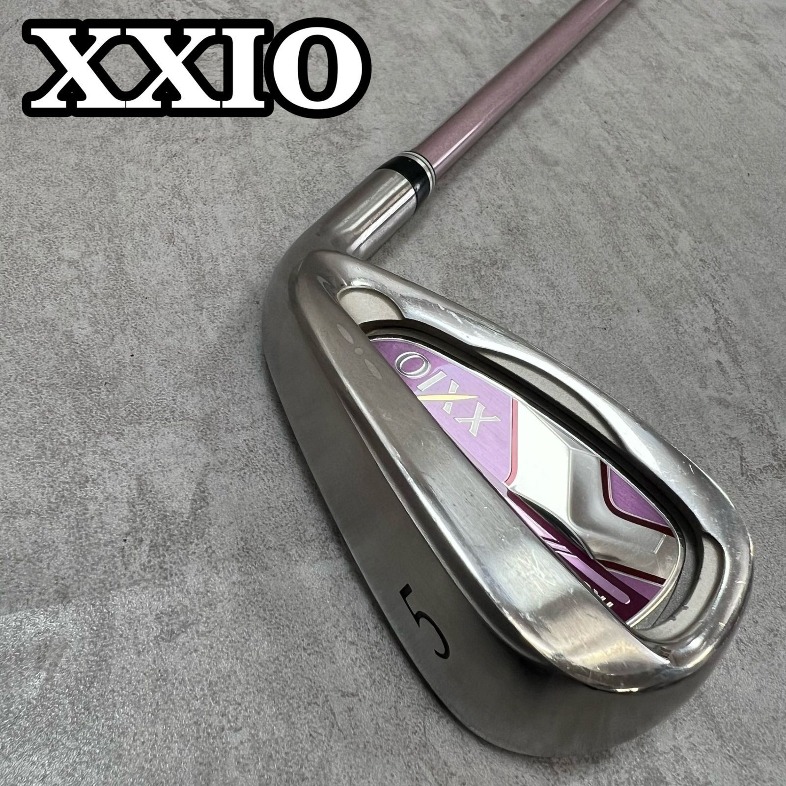 XXIO ゼクシオ XXIO10 10代目 レディースゴルフ 5番アイアン B-7 L 右 