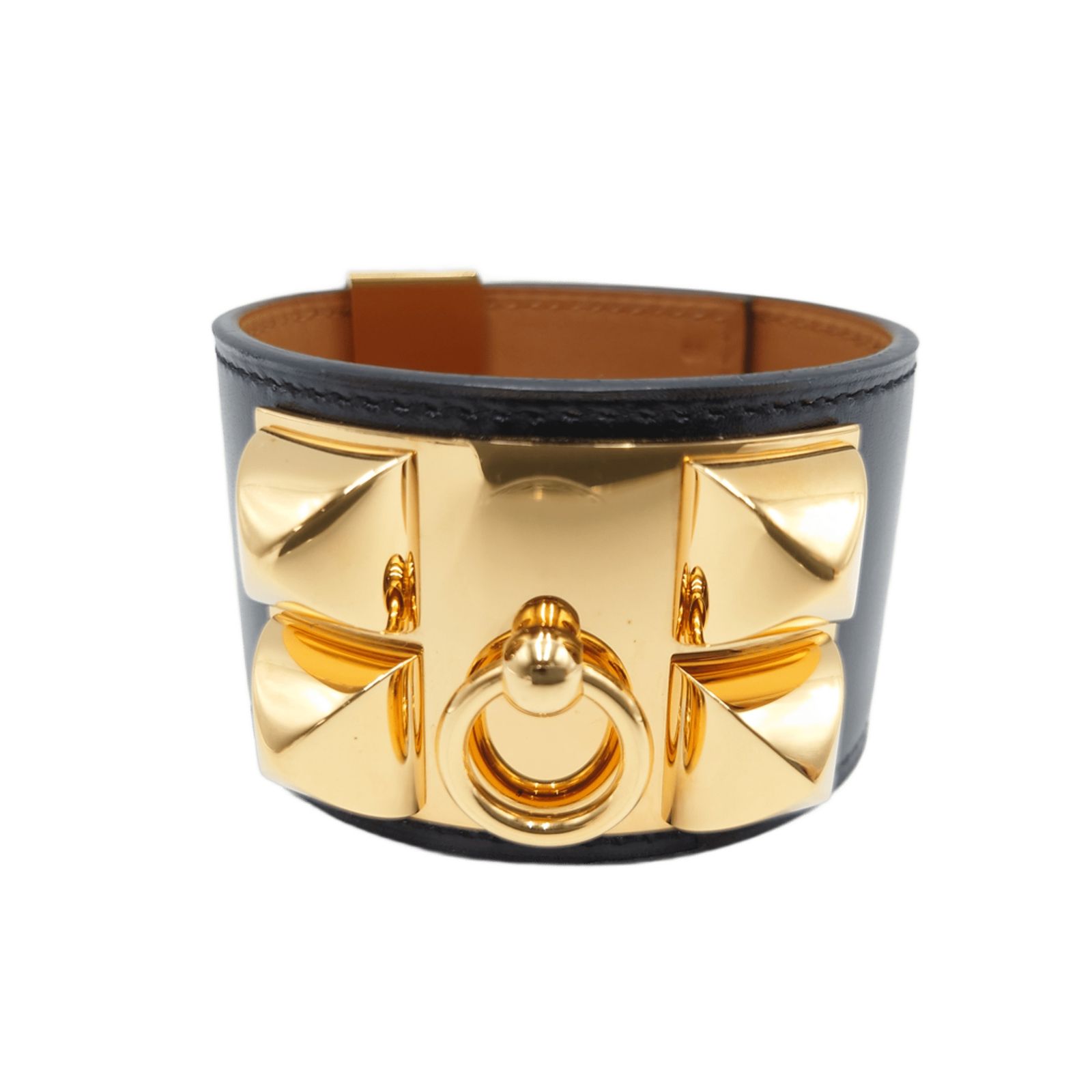 HERMES エルメス バングル アクセサリー コリエ・ド・シアン スタッズ 