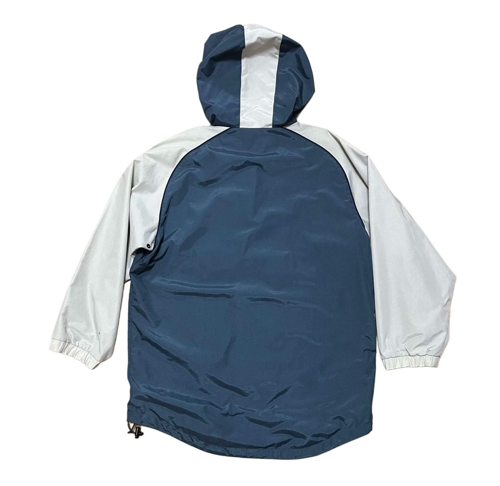 90s〜00s Kickers UK アノラックパーカー ツートーン グレー ネイビー 