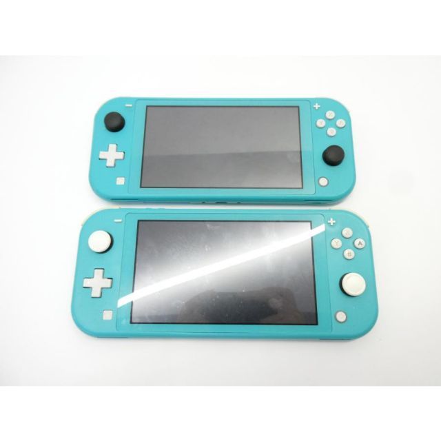 ジャンク Nintendo Switch Lite ターコイズ 2点セット ゲーム機本体 