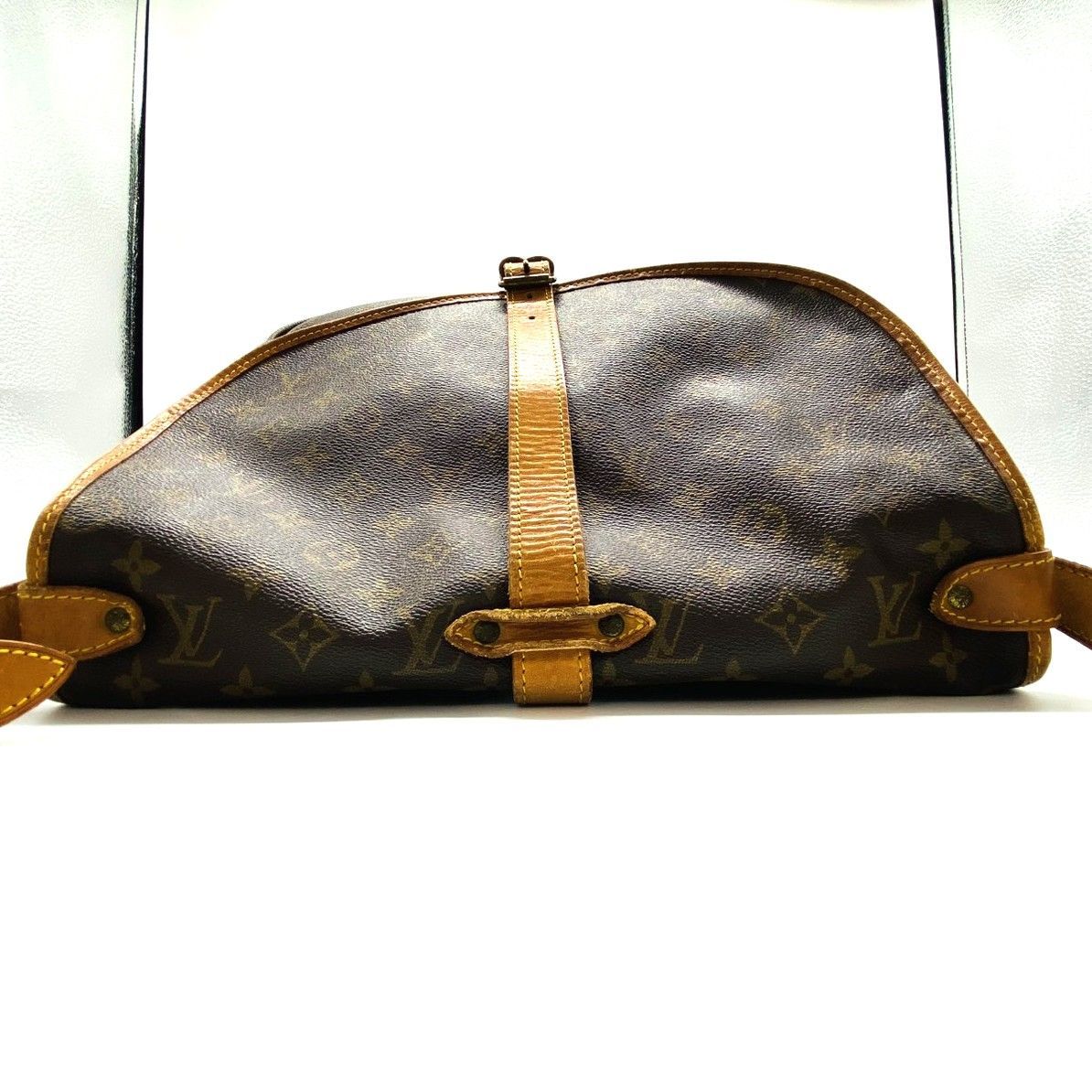 LOUIS VUITTON(ルイヴィトン) ショルダーバッグ モノグラム ソミュール35 M42254 - ルイヴィトンソミュール35 14145 ブラウン ユニセックス モノグラム