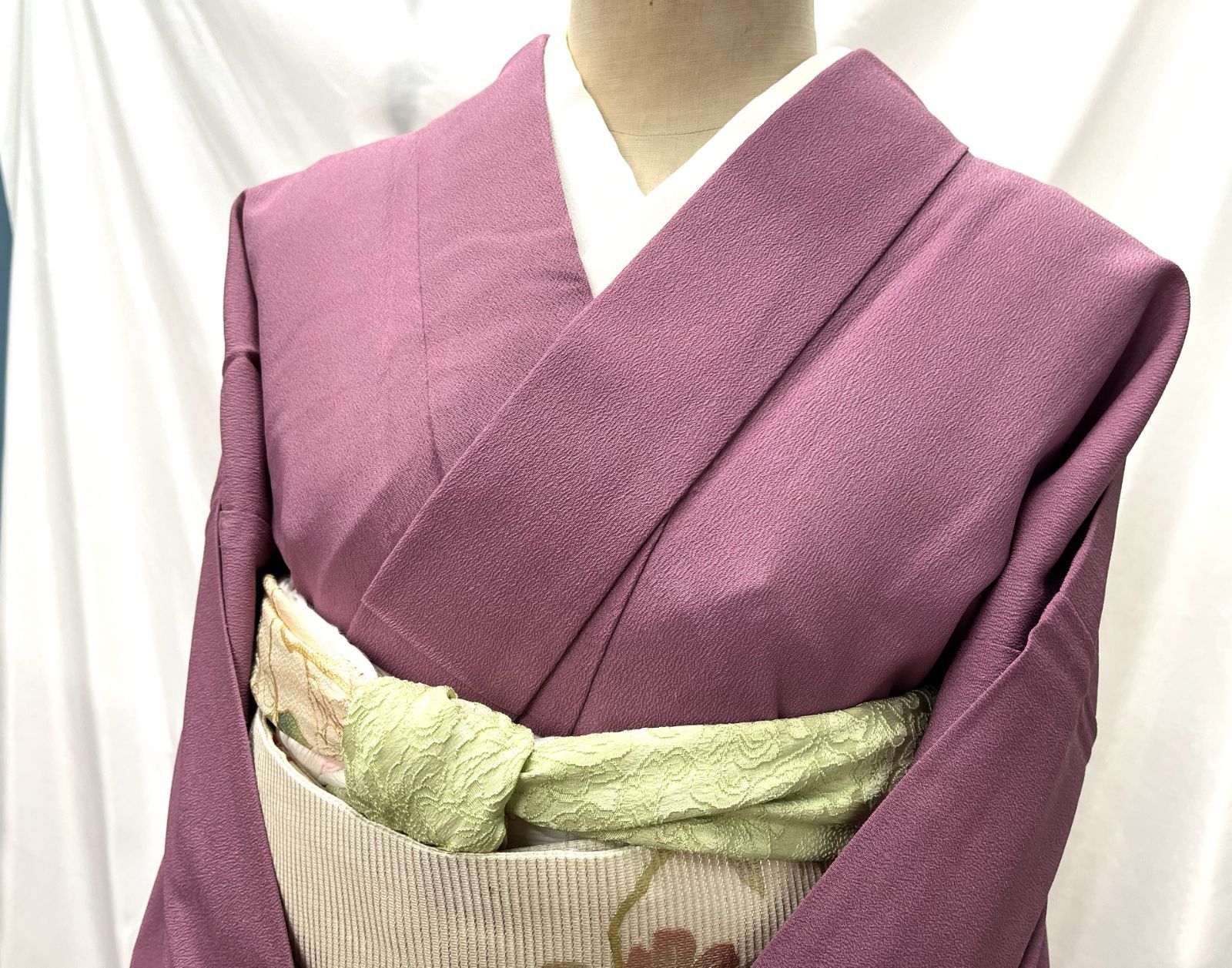 【千世】正絹色無地 トールサイズ 薄紫 千世様専用】正絹色無地 トールサイズ 薄紫 【公式通販】