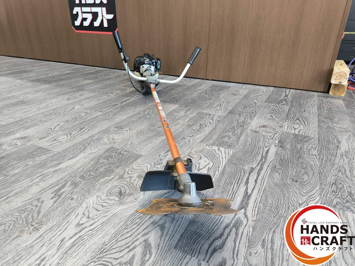 △配送不可【引取限定】カーツ KAAZ UP270CEL エンジン草刈機 混合 