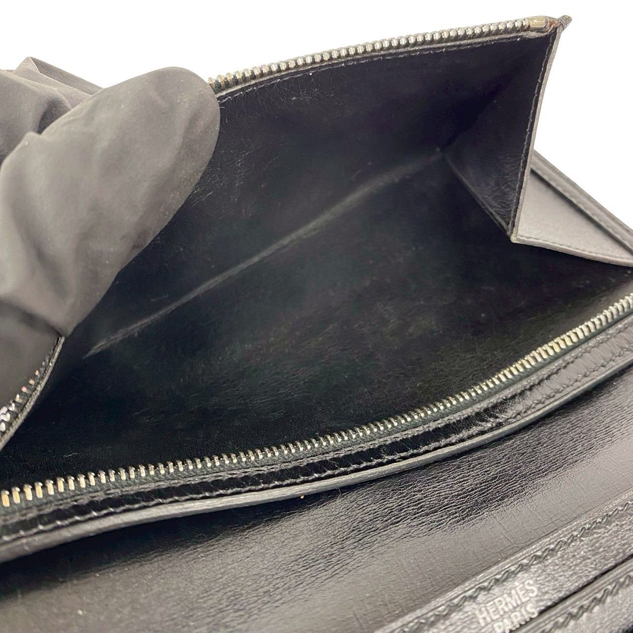 極 美品 □B 刻印 HERMES エルメス ベアン クラシック ボックスカーフ
