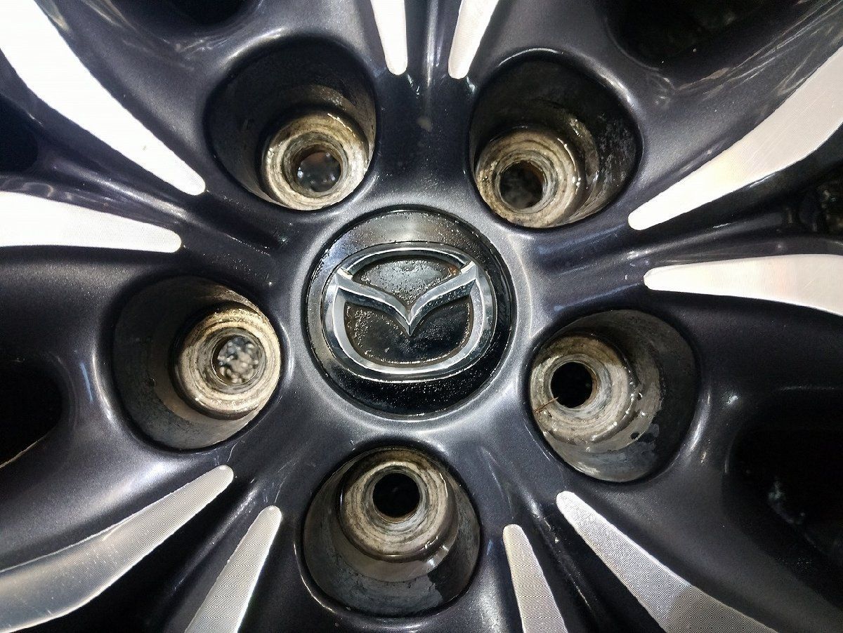 MAZDA マツダ CX-5 KF系 純正ホイール 19インチ 4本 7J5HPCD114.3+45 CX-8流用可　(VHL446) MAZDA マツダ CX-5 KF系 純正ホイール 19インチ 4本 7J5HPCD114.3+45