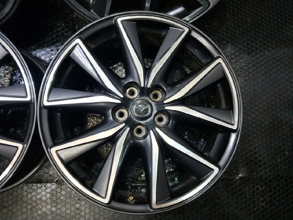 MAZDA マツダ CX-5 KF系 純正ホイール 19インチ 4本 7J5HPCD114.3+45 CX-8流用可　(VHL446) MAZDA マツダ CX-5 KF系 純正ホイール 19インチ 4本 7J5HPCD114.3+45