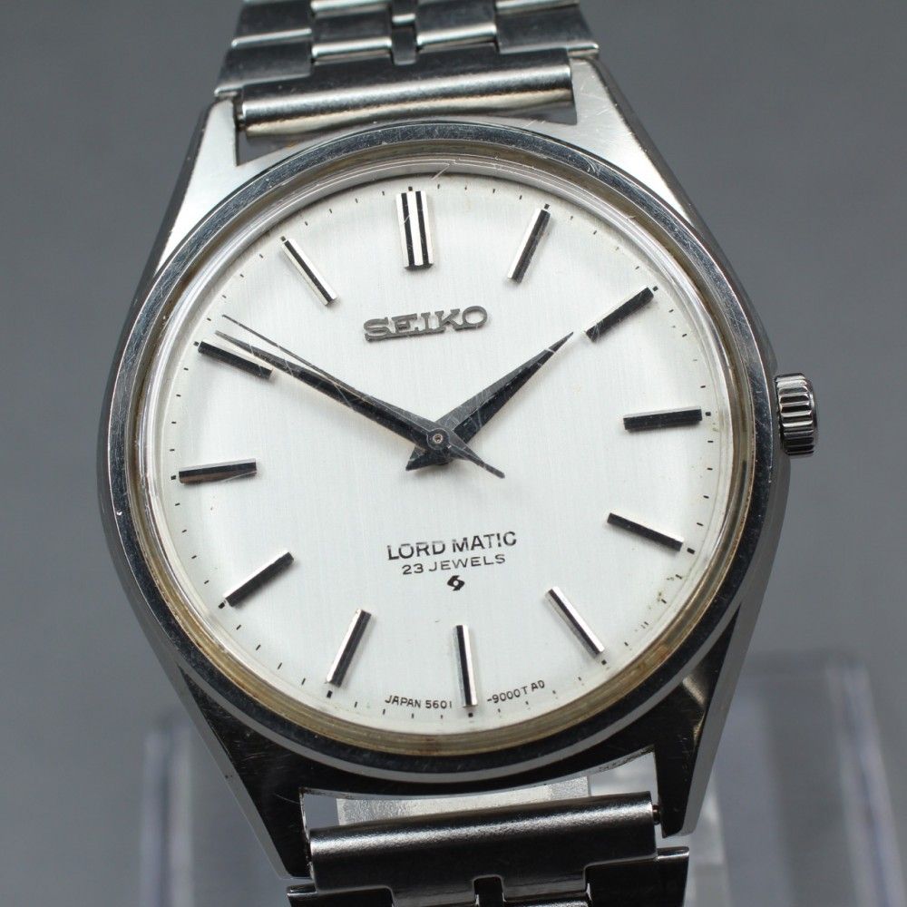 稼働品】SEIKO ロードマチック 5601-9000 自動巻き メンズ (1968年製