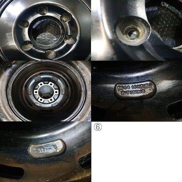 YK M/T G003 LT255/85R16 夏タイヤ CRIMSON DEAN クロスカントリー 16インチ 6.5J6HPCD139.7-5 24年 バリ溝 ランクルナロー等 (KTS449) YK M/T G003 LT255/85R16 夏タイヤ CRIMSON DEAN クロスカントリー 16