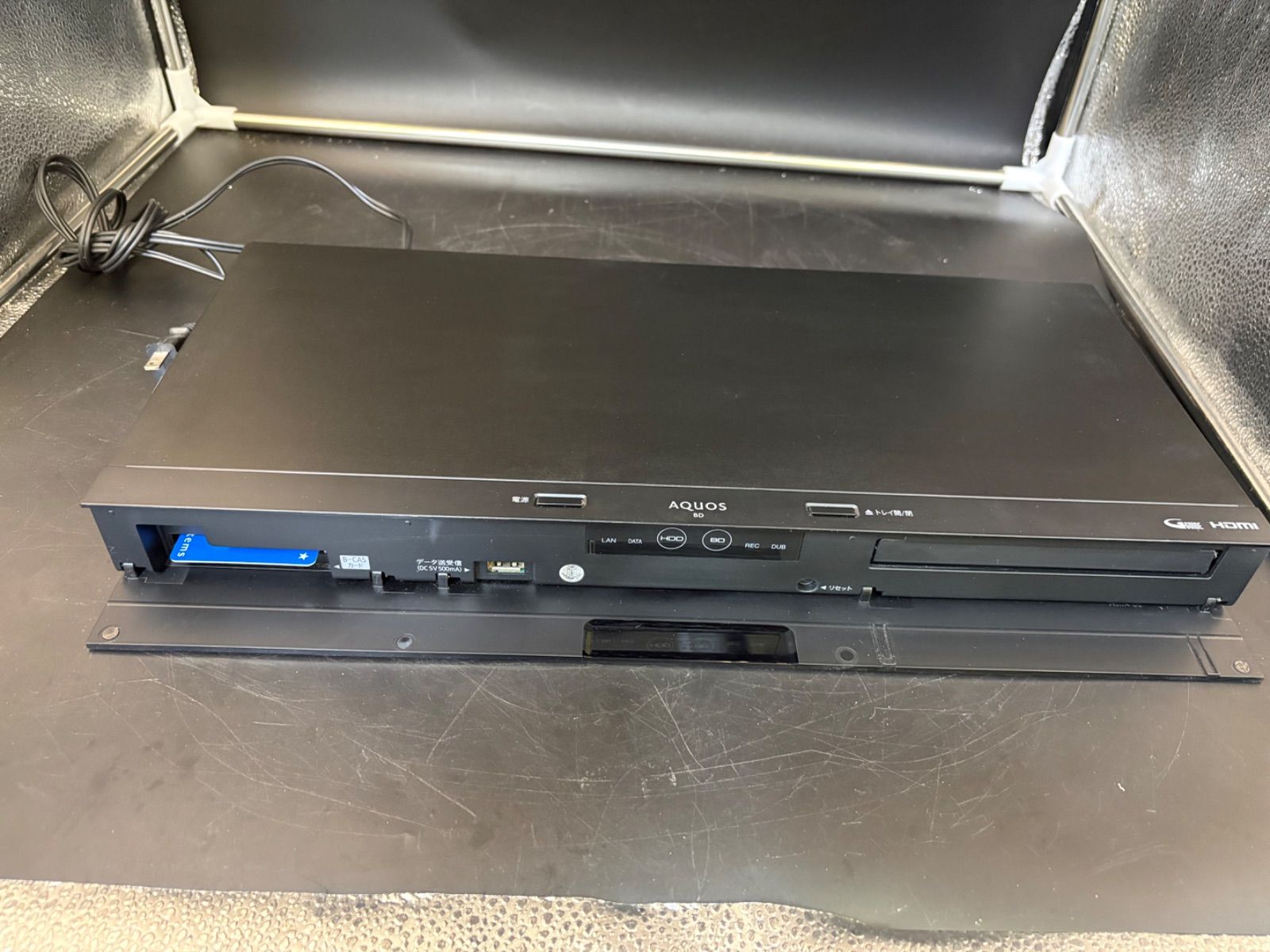 シャープAQUOSブルーレイレコーダー BD-NS510 2017年製 動作品 【公式 