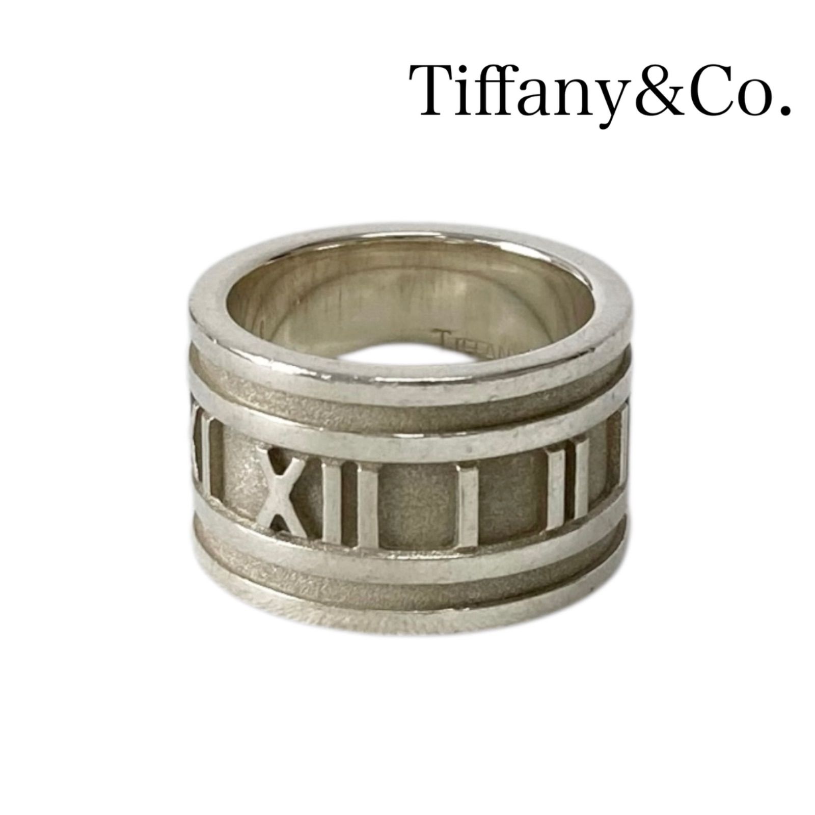 TIFFANY&Co. ティファニー TIFFANY アトラスリング ワイド 指輪 SV925